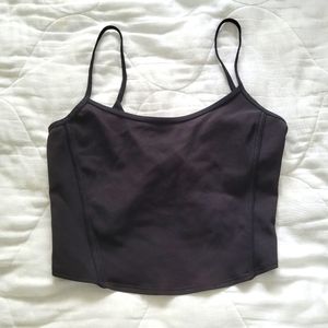 Lululemon black crop top